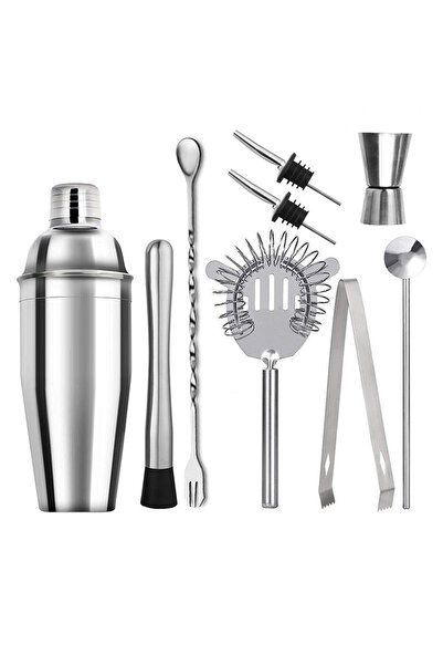 Choice8 550ml 9pcs 6/7/10pcs Stainless Steel Cocktail Shaker Bartending Tools Bartender Kit Martini Sharker