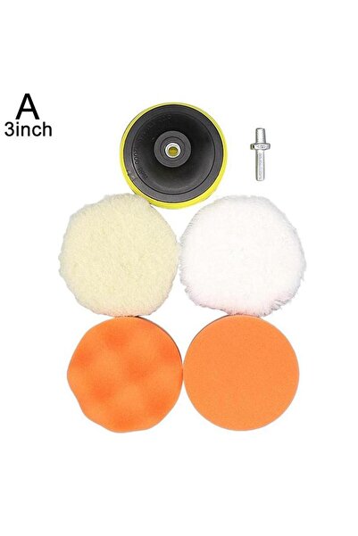 choice2 3inch Mix Set Universal Car Polish Pad 3/4inch For M10/M14 Soft Wool ...