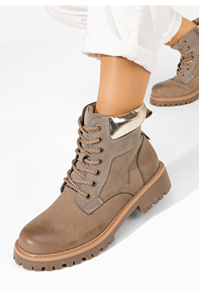 B T Shoes Bocanci dama Ruellia kaki