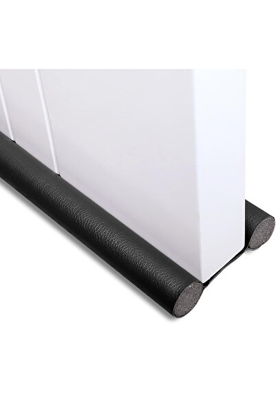 Choice4 شريط مانع لتسرب الهواء أسفل الباب، أسود، متوفر بخمسة ألوان، عازل للصو...