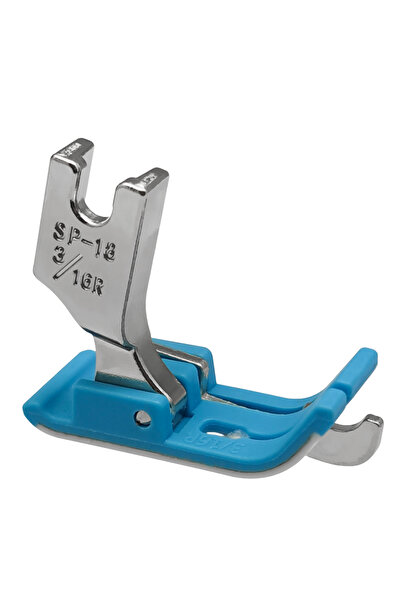 Choice3 SP-18 3-16R SP-18 دليل الحافة اليمنى البلاستيكي قدم الضغط قدم الخط ال...