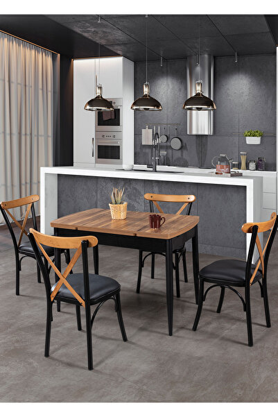 Eymense Boromir 4 Sandalyeli Mutfak Masa Takımı