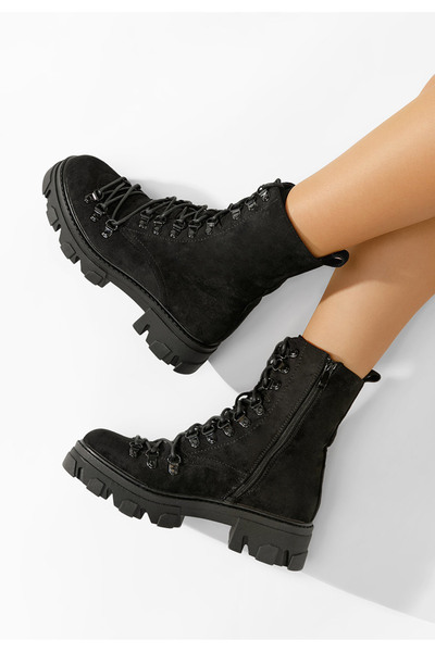 B T Shoes Αρβυλάκια γυναικεία Judie μαύρα