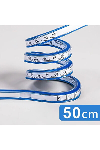 Choice1 50cm 1PC Flexible Curve Ruler Drafting Drawing Tool Snake Shaped Rule...