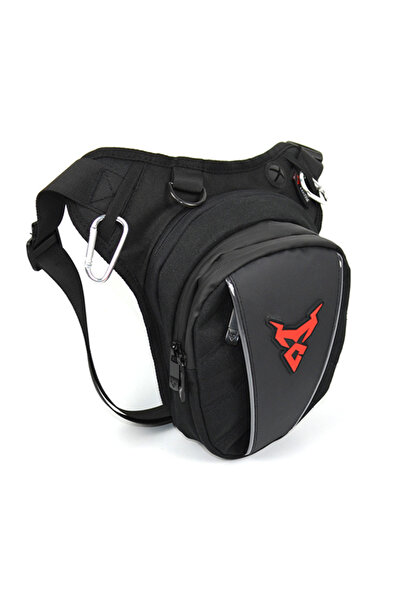 Choice1 Red Motorcycle Leg Side Bag Travel Bag Waterproof Motorbike Waist Leg...