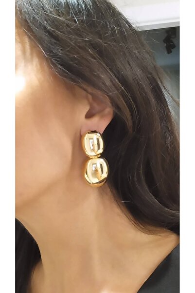 Gold Top Küpe