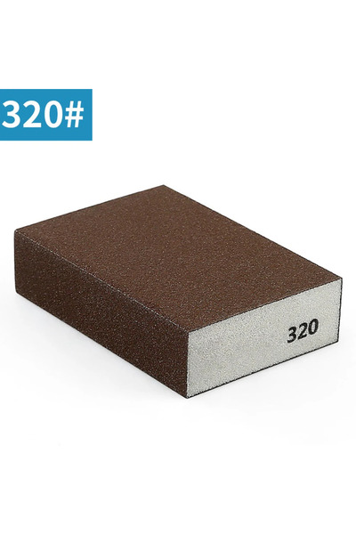 Choice1 إسفنج صنفرة 320، حبيبات 60، 80، 100، 120، 180، 240، إسفنج صنفرة لطحن ...