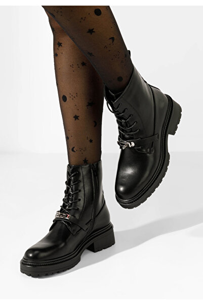 B T Shoes Αρβυλάκια γυναικεία Averda μαύρα