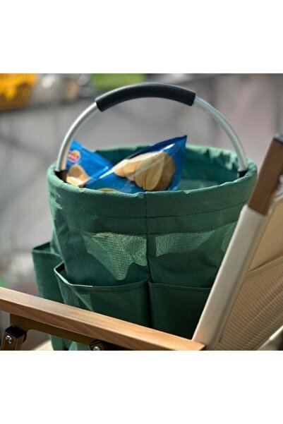 Flippy Tool Basket 17L, Flippy, External Pockets, Portable Picnic Basket, Beach Basket, Cleaning Basket, Ox