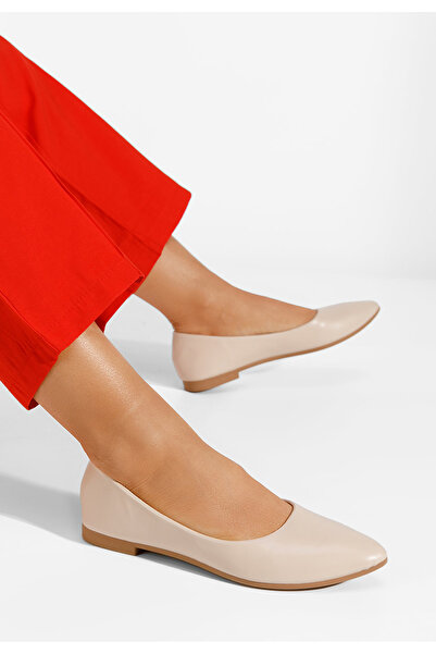 B T Shoes Γυναικείες μπαλαρίνες Genevieve μπεζ