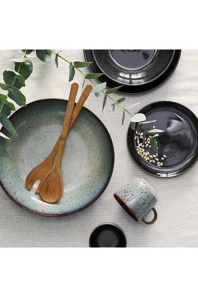 IKEA GLADELIG Serving Bowl, Beige-green