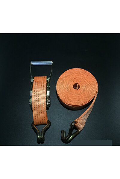 Flippy Curea cu clichet, rabatabilă, lungime 10 m, lățime 5 cm, portocalie