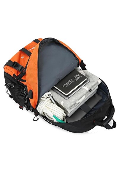 Flippy Multifunctional Hiking Backpack, Flippy, 36-55 L Capacity, Travel, Waterproof, USB Slot Phone Chargi