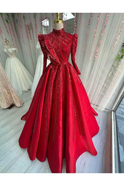 Merve Tesettür kına elbisesi