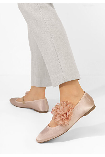 B T Shoes Γυναικείες μπαλαρίνες Wanita champagne