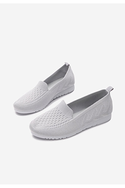 B T Shoes Šedé dámské polobotky Calianna