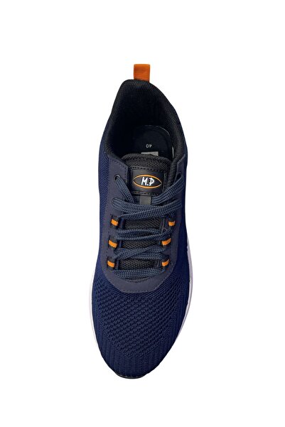 M.P. Mp 251-2310 Μαύρα ανδρικά αθλητικά παπούτσια σε μπλε ναυτικό
