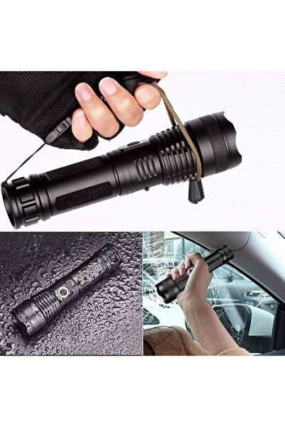 Flippy P50 Flashlight with Telescopic Zoom, Digital Display and Magnetic Base Model 117