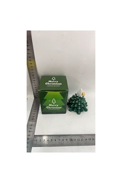 Flippy Christmas Scented Candle, Flippy, Christmas Tree, Soy Wax, CChristmas Gift, 8 x 7 x 7 cm, Green
