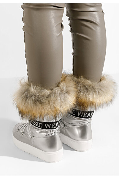 B T Shoes Γυναικείες Μπότες Χιονιού Kemisa V2 ασιμι