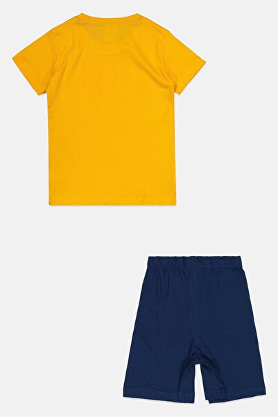 Marvel Toddlers Boy 2 Piece Avengers Short Sleeve Top And Shorts Set, Multicolor