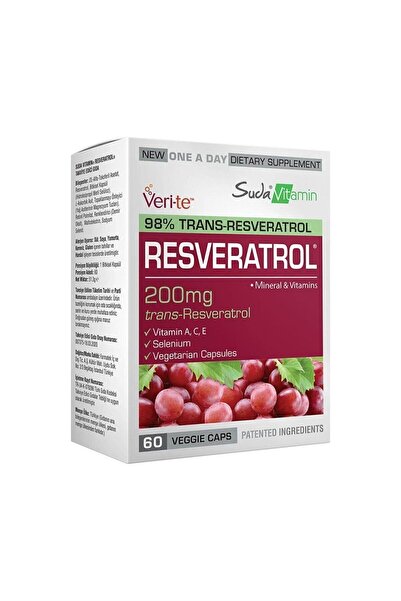Suda Vitamin Resveratrol 60 Capsules