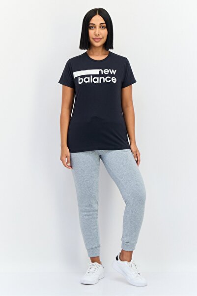 New Balance Women Athletic Fit Short Sleeves Training T-Shirt, Black