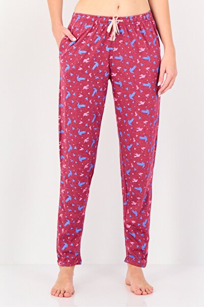 Zivame Women 2 Pcs All Over Print Drawstring Pajama Pant, Multicolor