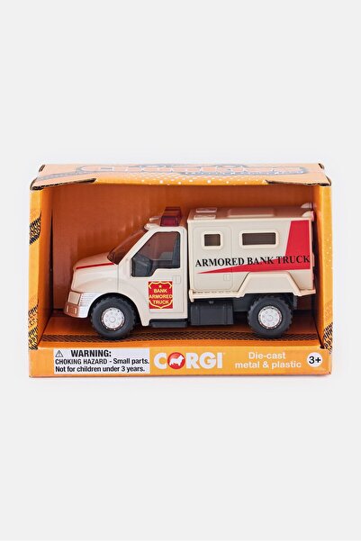 CORGI City Service Armored Bank Security Truck, White