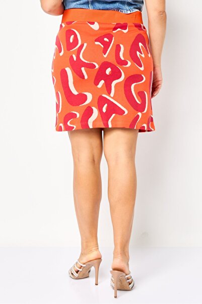 Karl Lagerfeld Women Allover Print Mini Skirt, Multicolor