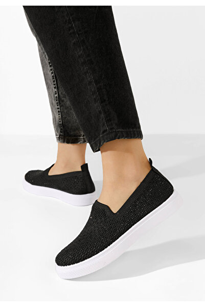 B T Shoes Černé dámské espadrilky Rihana