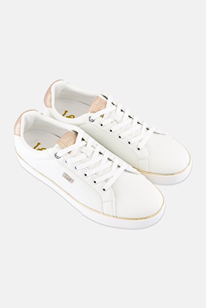 Lee Women Scarlet Low Lace Up Casual Shoes, White