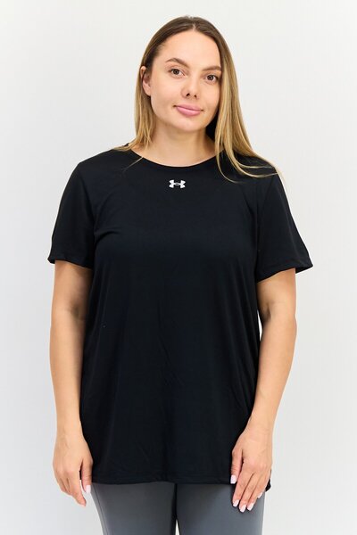 Under Armour Women Loose Fit Short Sleeve Training T-Shirt, Black