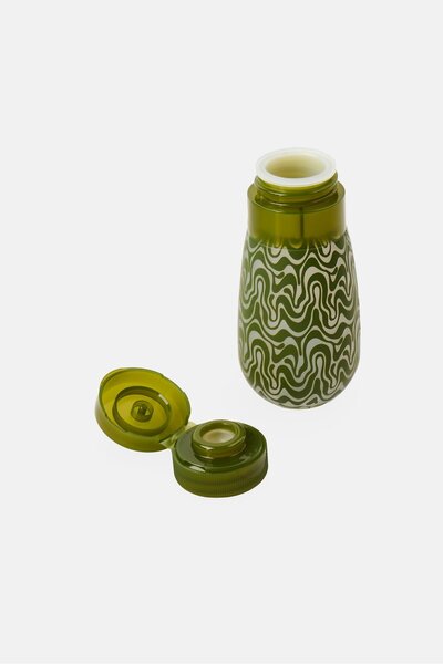 Miamica 2Pcs Silicone Travel Bottle Set 3oz, Multicolor