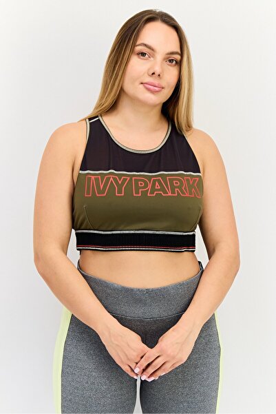 Ivy Park Women Brand Logo Non Padded Sports Bra, Multicolor