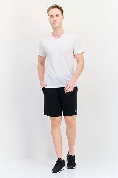 New Balance Men Standard Fit Outdoor Shorts, Black