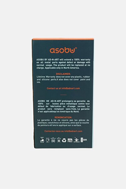 Asobu Vacuum Insulated Mason Jar Cooler 540ml, Blue