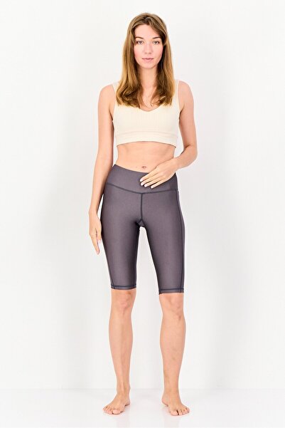 Coega Sunwear Women Brand Logo Pull On Swim Shorts, Grey