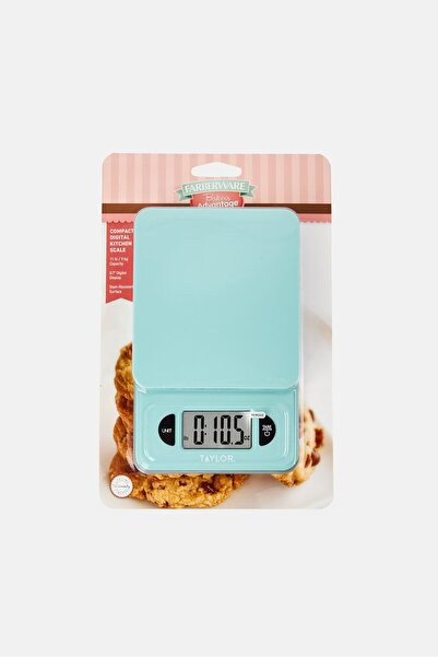 Farberware Compact Digital Kitchen Scale, Pale Green