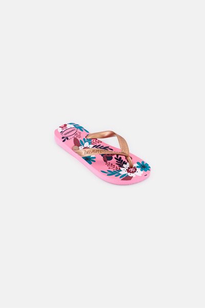 Havaianas Kids Girl Floral Print Flip Flop, Multicolor