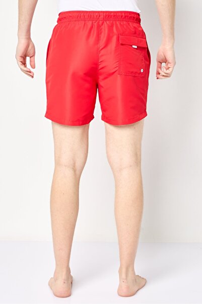 Calvin Klein Men Brand Logo Board Shorts, Red