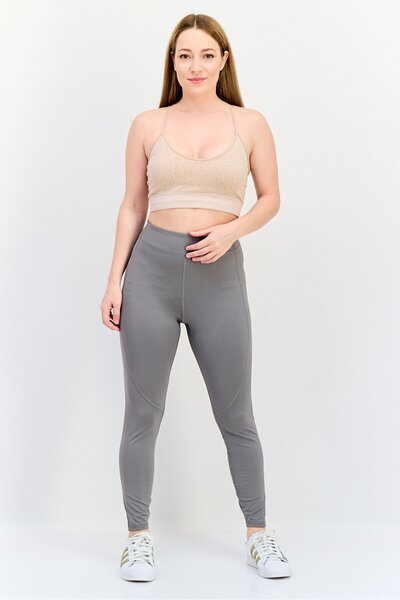 FILA Women Sportswear Fit Training Leggings, Grey