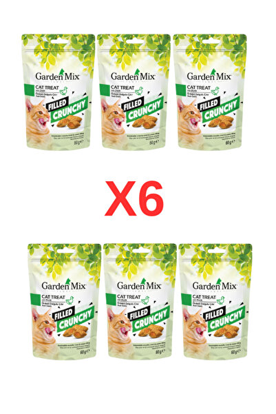 ÖRDEKLİ İÇİ DOLGULU KEDİ ÖDÜLÜ 60 GR. 6 ADET