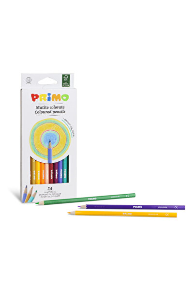 Primo مجموعة من 24 لونًا جافًا سداسيًا مقاس 2.9 مم
