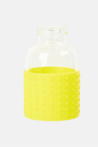 Asobu Ice Tea Infuser Glass Bottle 400ml, Yellow