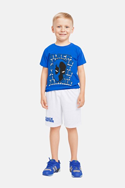 Marvel Kids Boy 2 Pieces Short Sleeve Graphic Print T-Shirt And Shorts Set, Multicolor