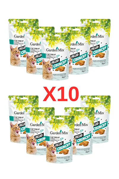 Gardenmix SOMONLU İÇİ DOLGULU KEDİ ÖDÜLÜ 60 GR. 10 ADET
