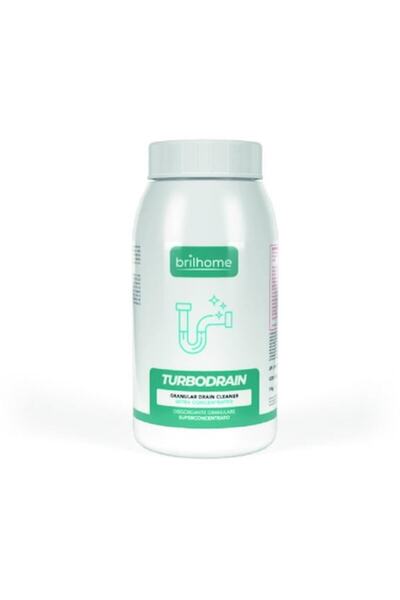 BRILHOME Granules for Drain Cleaning, Turbodrain, Brilhome, 1000g