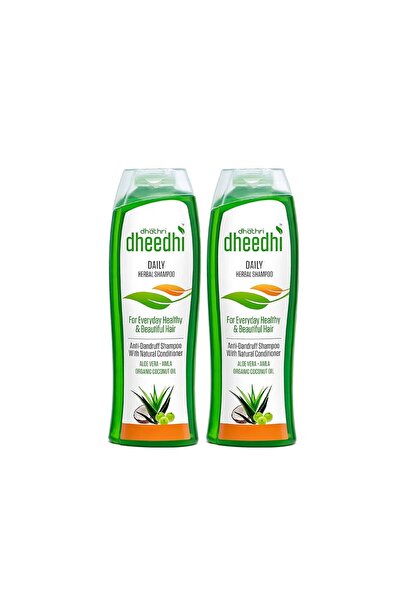 Dhathri شامبو ديدهي العشبي اليومي | شامبو لطيف | 100 مل | عبوة من قطعتين