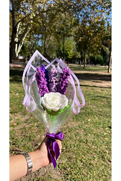 SİNAY ÖRGÜ ÇİÇEK BUKETİ